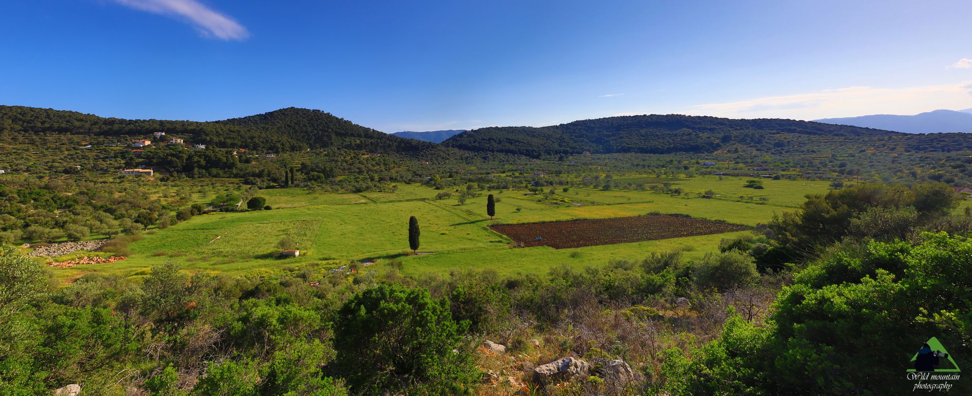 Γεωγραφία του Πόρου: Το λεκανοπέδιο Φούσα
