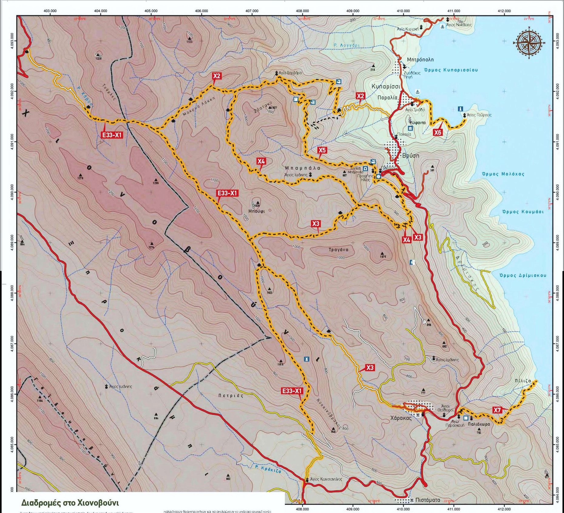 Hiking in Monemvasia, Vatika and Malea