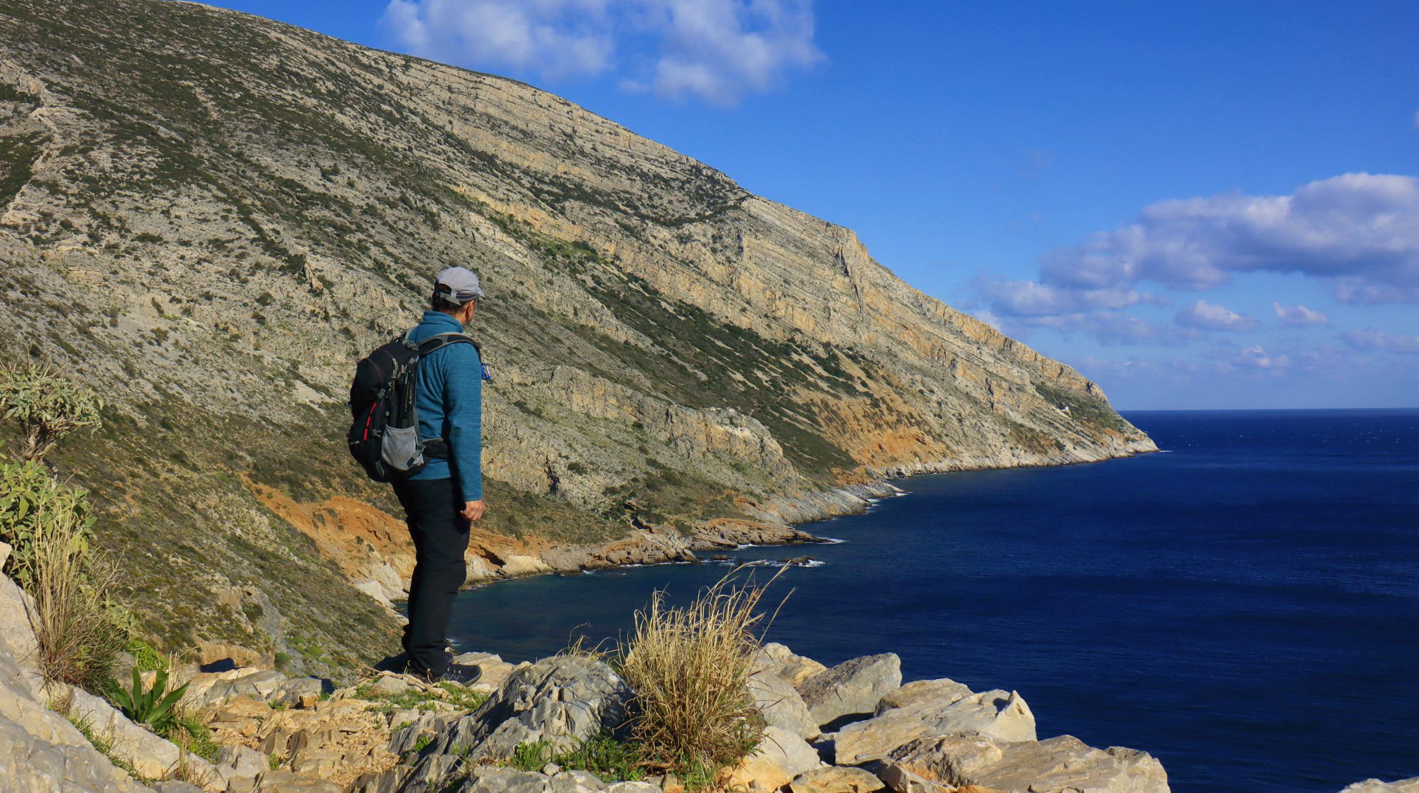 Μονεμβάσια-Βάτικα topoguide: Πλησιάζοντας στη μονή Αγίας Ειρήνης, στη μύτη του ακρωτηρίου του Μαλέα