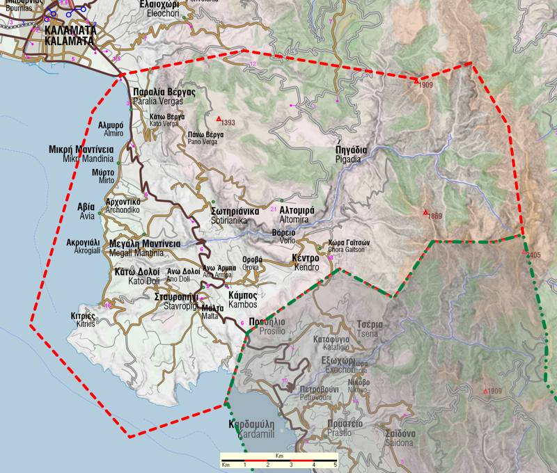 Μάνη: Αβία topoguide