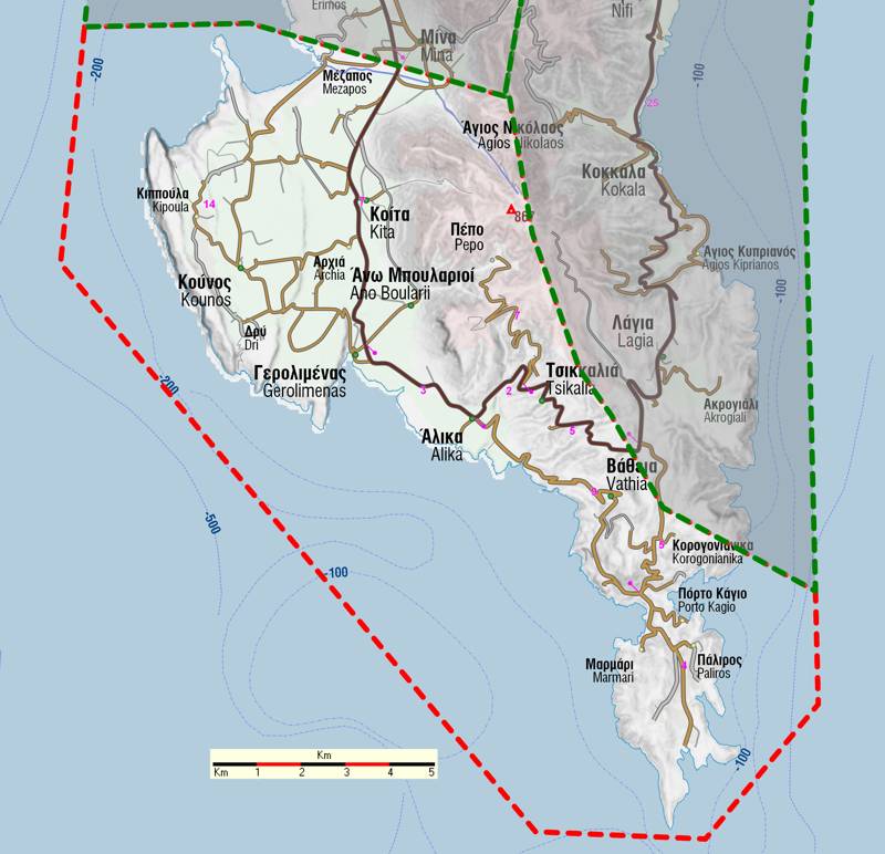 Μάνη: Ταίναρο topoguide
