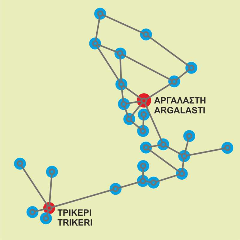 Νότιο Πήλιο topoguide: Το δίκτυο διαδρομών Νότιο Πήλιο topoguide: Το δίκτυο διαδρομών