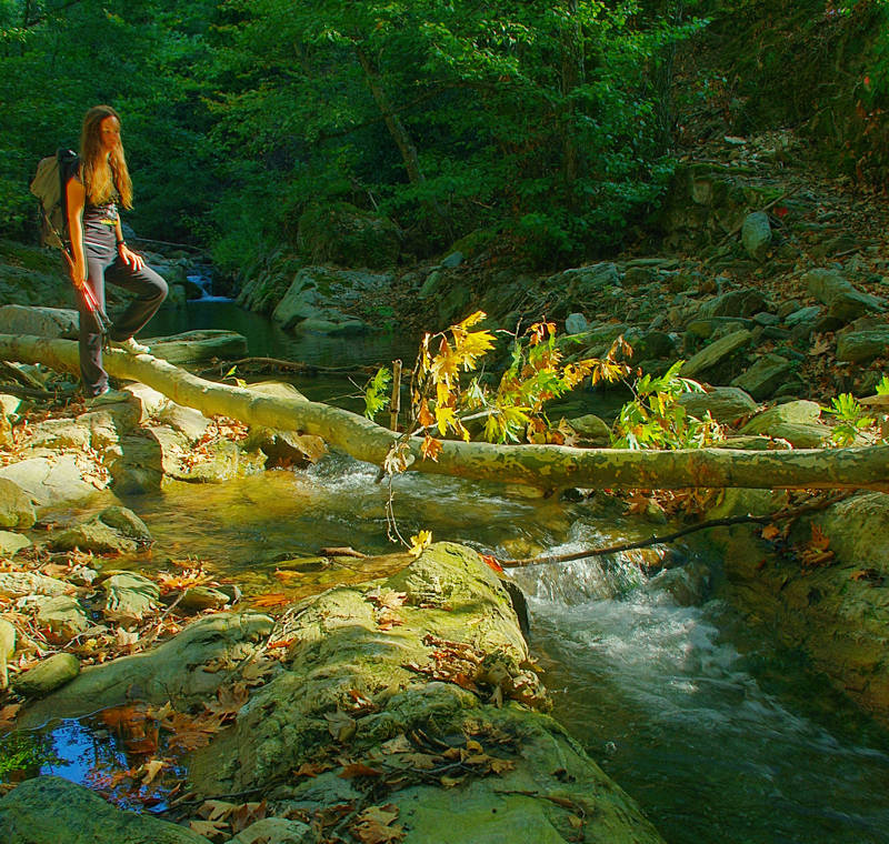 ΔWestern Pelion topoguide