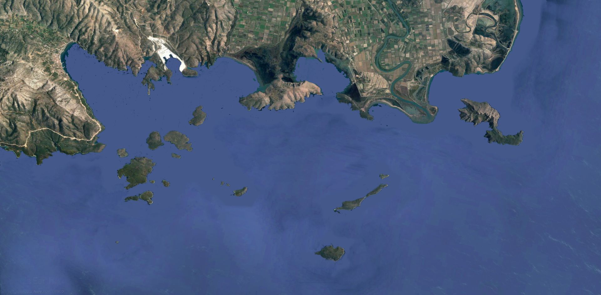 Εθνικό Πάρκο Λιμνοθαλασσών Μεσολογγίου-Αιτωλικού: Το σύμπλεγμα των Εχιναδών